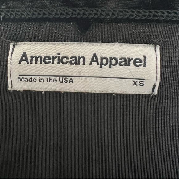 American Apparel Babydoll Velvet Dress - Picture 3 of 4